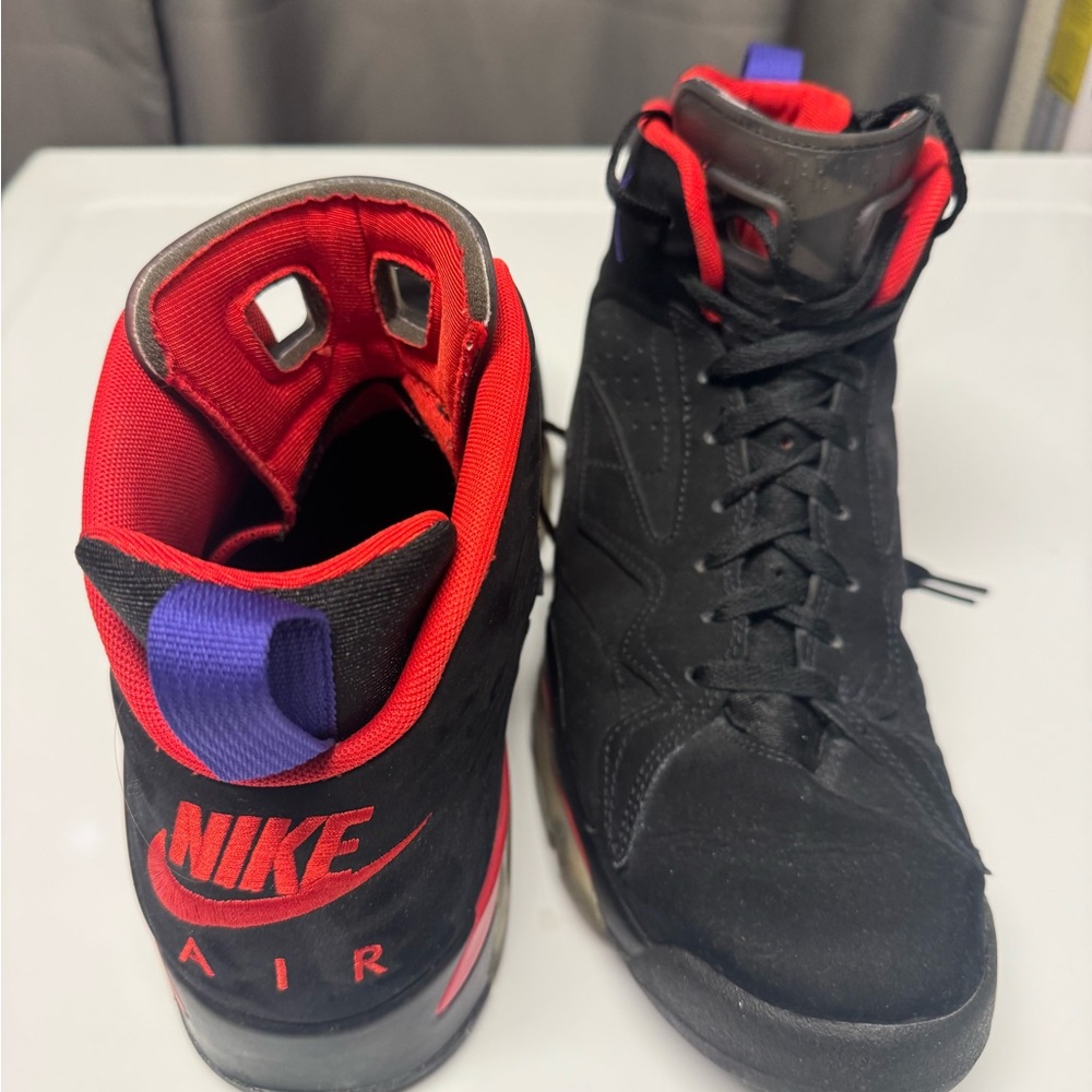 Jordan Black and Red Athletic High-Tops